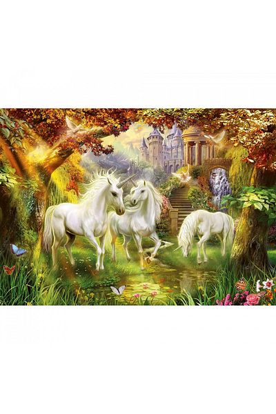 RAVENSBURGER Puzzle Unicorni In Padure, 1000 Piese