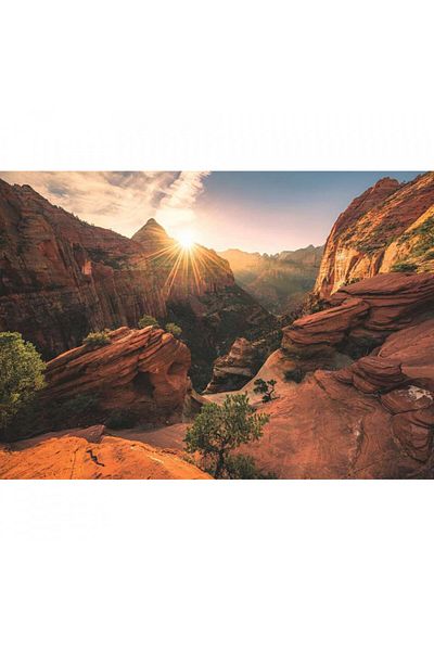 RAVENSBURGER Puzzle Zion National Park USA, 1000 Pieces