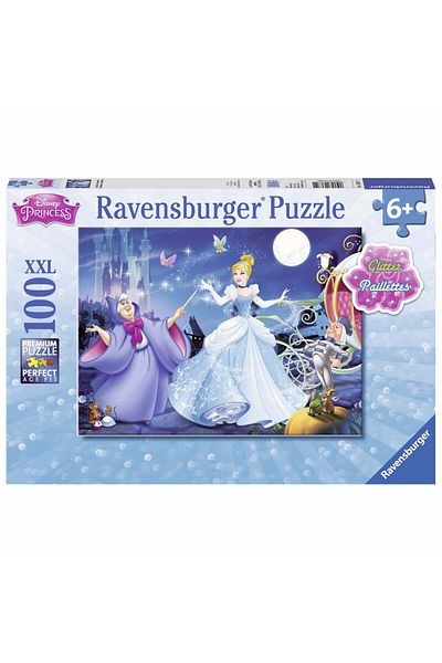 RAVENSBURGER Puzzle Cenusareasa, 100 Piese Glitter