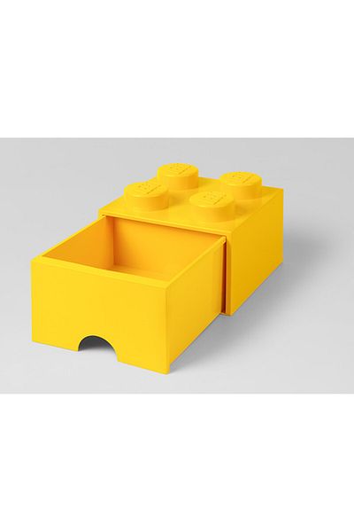 LEGO LEGO 2x2 storage box with drawer, yellow