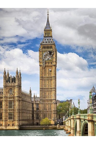 RAVENSBURGER Puzzle Cat in Big Ben, 1500 Pieces