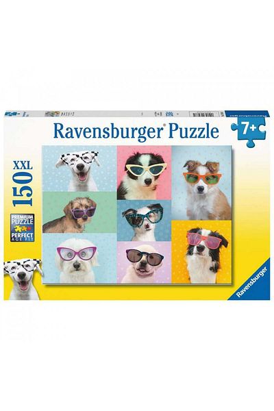 RAVENSBURGER Funny Dogs Puzzle, 150 Pieces