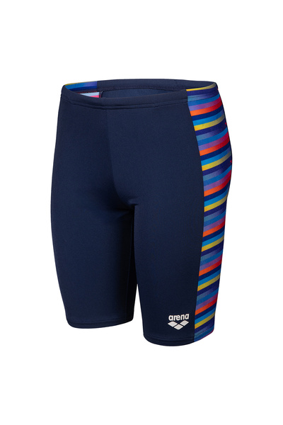 ARENA Racing Stripe Swim Jammer Kids Blue Swimsuit 009012750