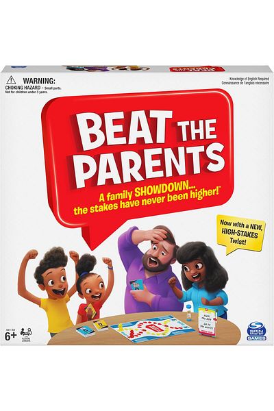 AWH Beat The Parents Classic Family Trivia Game, Kids vs Parents for Ages 6 and up