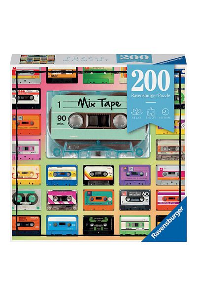 RAVENSBURGER Puzzle Mix De Casete, 200 Piese