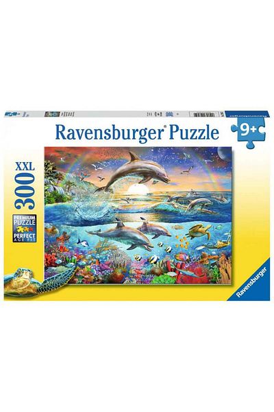 RAVENSBURGER Dolphin Paradise Puzzle, 300 Pieces