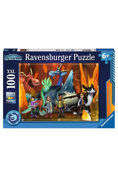 RAVENSBURGER How to Train Your Dragon Puzzle, 100 Pieces