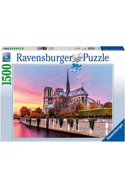 RAVENSBURGER Puzzle Painting Notre Dame, 1500 Pieces