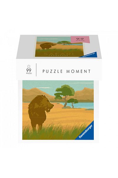 RAVENSBURGER Puzzle Safari, 99 Piese