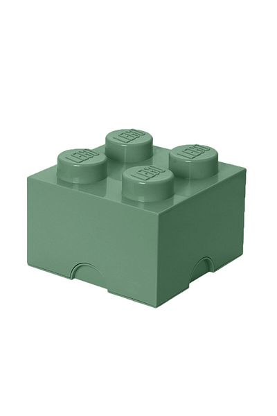LEGO LEGO 2X2 storage box sand green