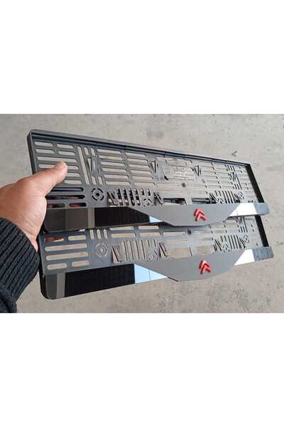 Citroen Takmatik Pleksi Plakalık Ön Arka Takım 3d Kabartma Yazılı