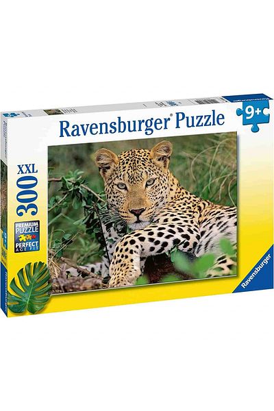 RAVENSBURGER Puzzle Leopard, 100 Pieces