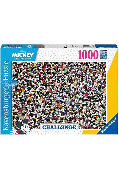 RAVENSBURGER Puzzle Provocare Mickey Si Prietenii, 1000 Piese