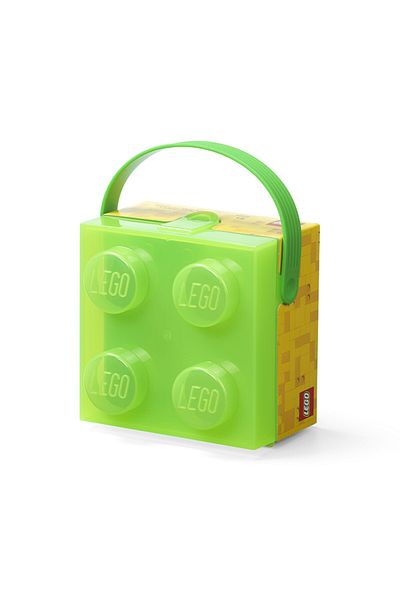 LEGO LEGO box 2x2 - transparent green
