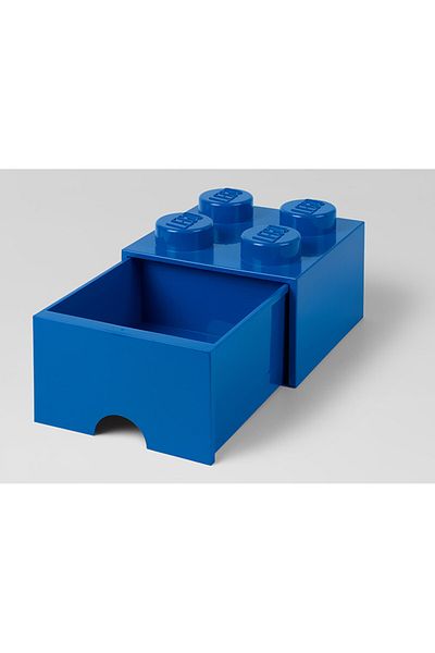 LEGO LEGO 2x2 storage box with drawer, blue