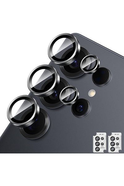 AWH Camera Protection for Samsung S25 Ultra 5G, 9H Tempered Glass, Metal Lens Film, Anti-Scratch