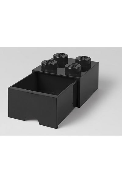 LEGO LEGO 2x2 storage box with drawer, black