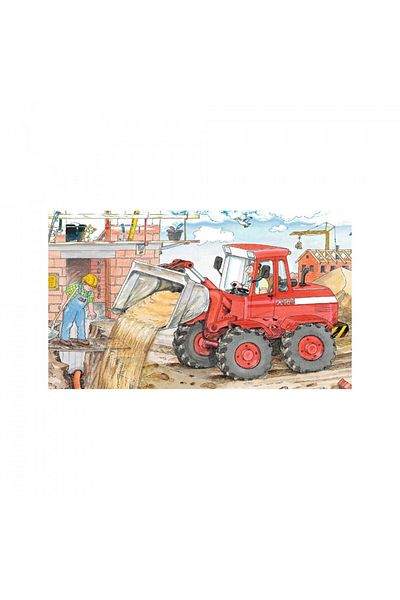 RAVENSBURGER Excavator Puzzle, 15 Pieces