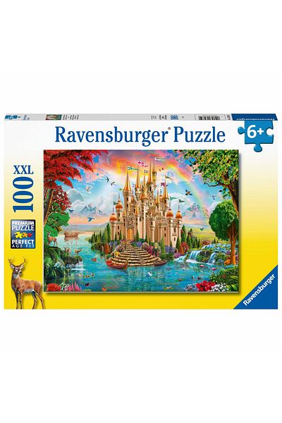 RAVENSBURGER Fairy Castle Puzzle, 100 Pieces