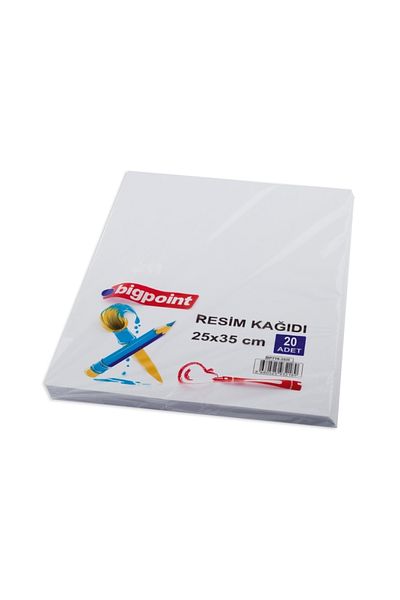 Bigpoint |   Art Paper 25X35 cm 20Pcs – 120 Gr/M² Special Production Drawing Paper