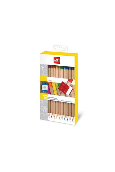 LEGO Set of 12 LEGO colored pencils