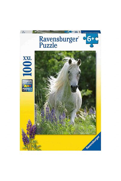 RAVENSBURGER White Horse Puzzle, 100 Pieces