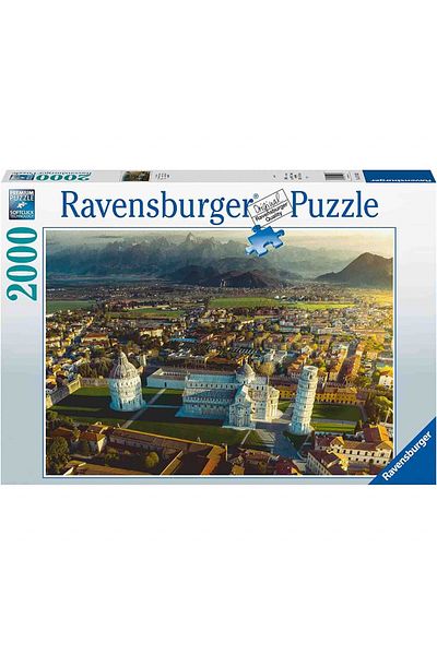RAVENSBURGER Pisa & Monte Pisano Puzzle, 2000 Pieces