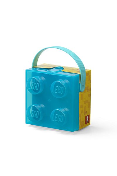 LEGO LEGO 2x2 box - transparent blue