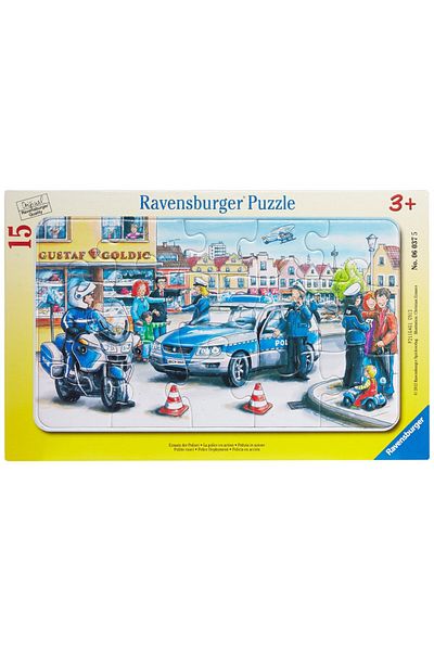 RAVENSBURGER Police Department Puzzle, 15 Pieces