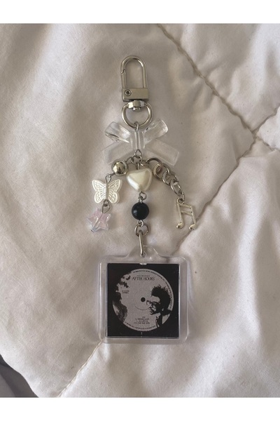 bettymettys The Weeknd After Hours Foto Frame Charmlı Breloc pentru geantă Or...