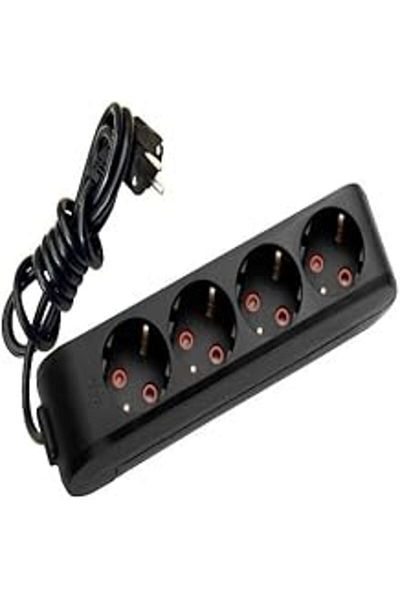 STOREMAX Multi-Let 4 Lu Black Protected Group Socket 5 Mt