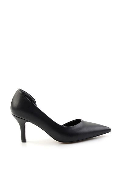 Bambi Pantofi cu toc clasici de damă negri K 01231363909