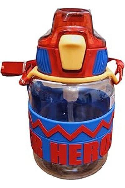 MAGNESİA 620ml Tritan Children's Water Bottle - with Straw and Child Lock Mechanism, Bpa-Free, Odor-Free Water Bottle