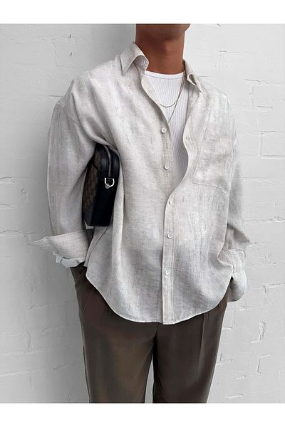 ablukaonline Producing Oversize Suitable Tiyu with Sad Pattern for Men