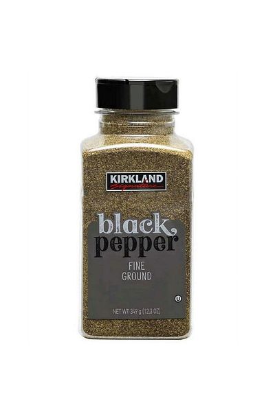Kirkland Signature Fine Ground Black Pepper Ground Black Pepper 12.3 oz 349 Gr