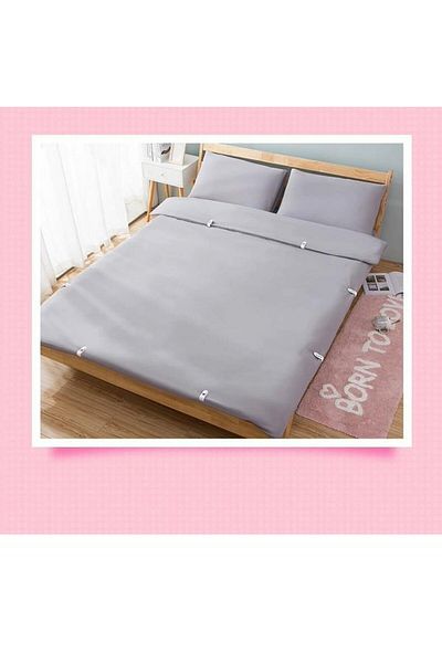 jetfast 12 Pieces Latch Quilt Blanket Fixing Duvet Cover Holder Clips