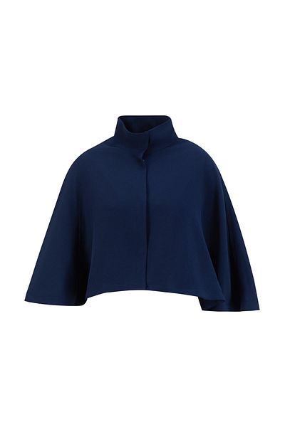 Armine Navy Blue Cape 24Kh7701