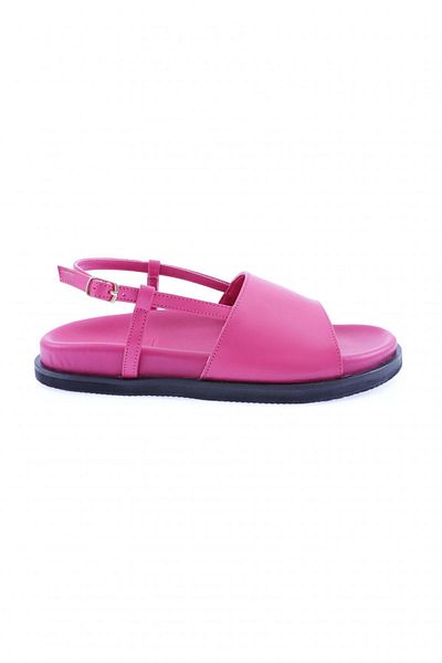 DGN Sandale de damă fucsia - curea groasă, model 41263372