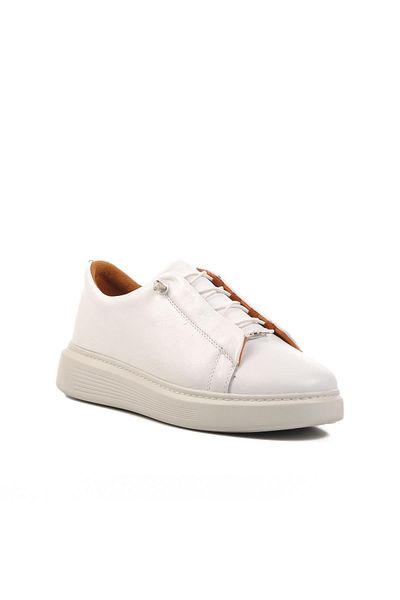 Pierre Cardin 62113 M Λευκά Γνήσια Δερμάτινα Ανδρικά Παπούτσια Casual