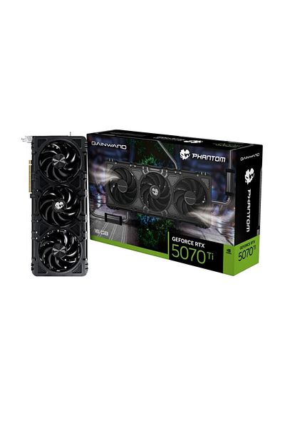 gainward Geforce Rtx5070Ti Phantom 16Gb Gddr7 256Bit Gaming Graphics Card