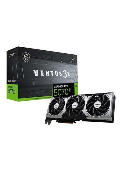 MSI Rtx5070Ti 16Gb Ventus 3X Gddr7 256Bit HDMI Dp Pcıe 5.0