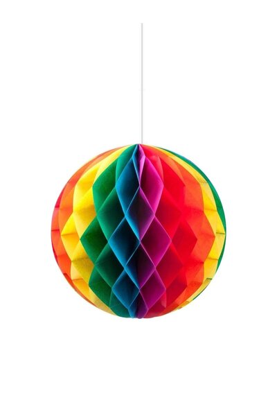 Parti Adresi Parti Süsleri Dekoratif Petek Süs 30 cm Renkli