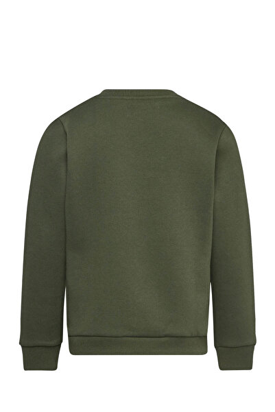 Jack & Jones Ανδρικό φούτερ - Σκούρο Χακί, Jjferrıs Crew, Nec Model 12256837