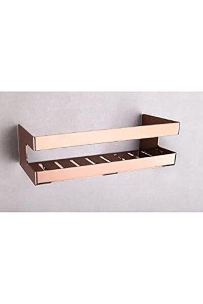 Genel Markalar System Duş Raf Sistemi Rose Rengi 98x100x250 Mm