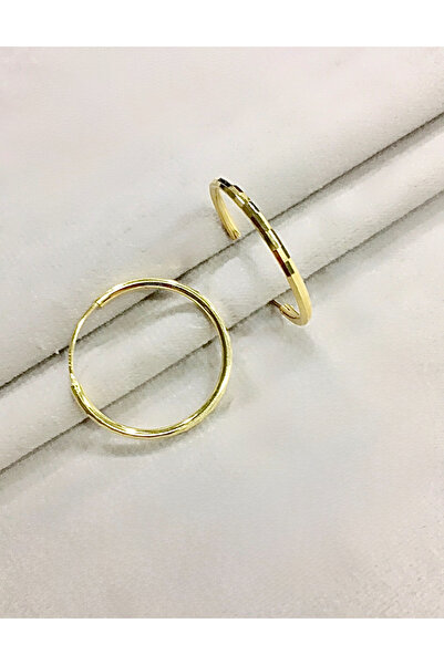 MİR GÜMÜŞ 925 ayar gümüş halka küpe