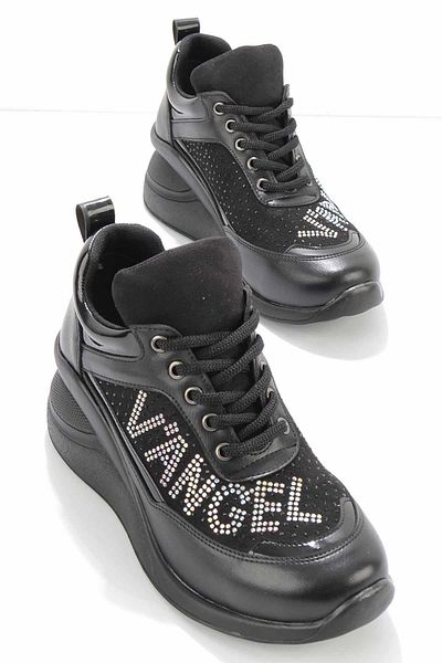 Bambi Tenis de damă negri K 01228034009