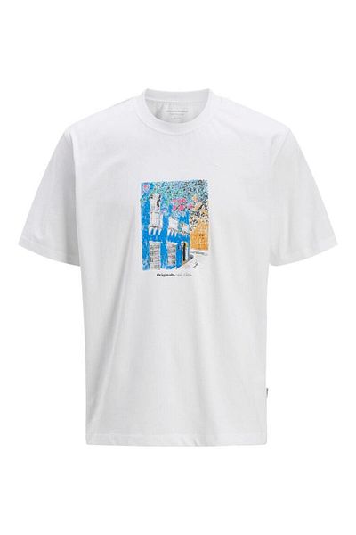 Jack & Jones Men's Printed Crew Neck T-Shirt - 12273494