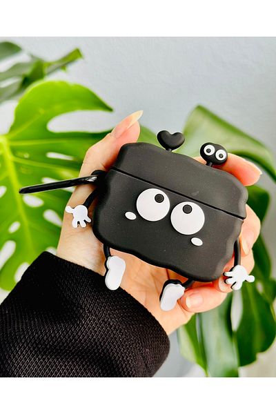 Go Aksesuar Thick Silicone Protective Case with AirPods Pro - Pro2 Compatible Design