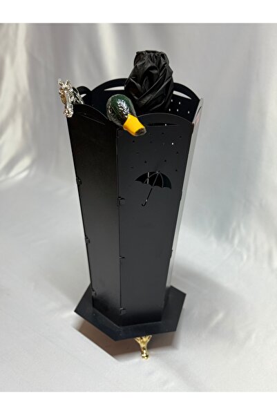 Aless ALTIN AYAKLI METAL TASARIM ŞEMSİYELİK