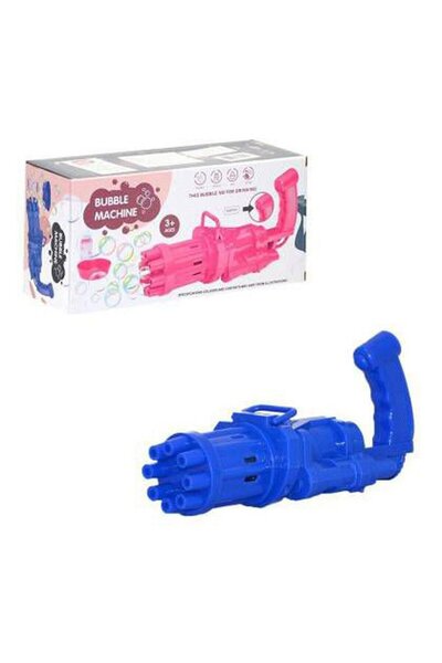 Numaca Pilli Köpüklü Oyuncak Köpük Baloncuk Makinesi Tabancası + Baloncuk Likitli